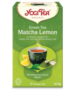 Yogi Tea Green Tea Matcha Lemon 17 Teabags