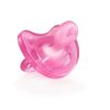 Chicco Physio Soft, All Silicone Pacifier Pink 12m