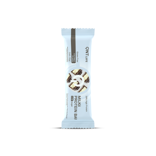 QNT Life Milkii Protein Bar Chocolate And Coconut Flakes 60g