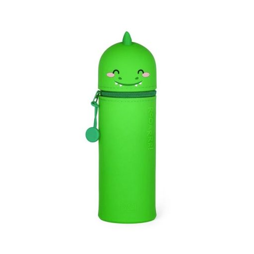 Legami 2 in 1 Soft Silicone Pencil Case- Kawaii Dino