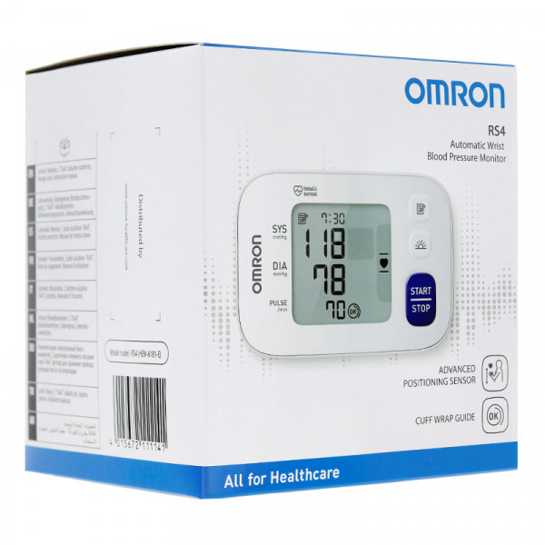 Omron Automatic Wrist Blood Pressure Monitor RS4 1pc