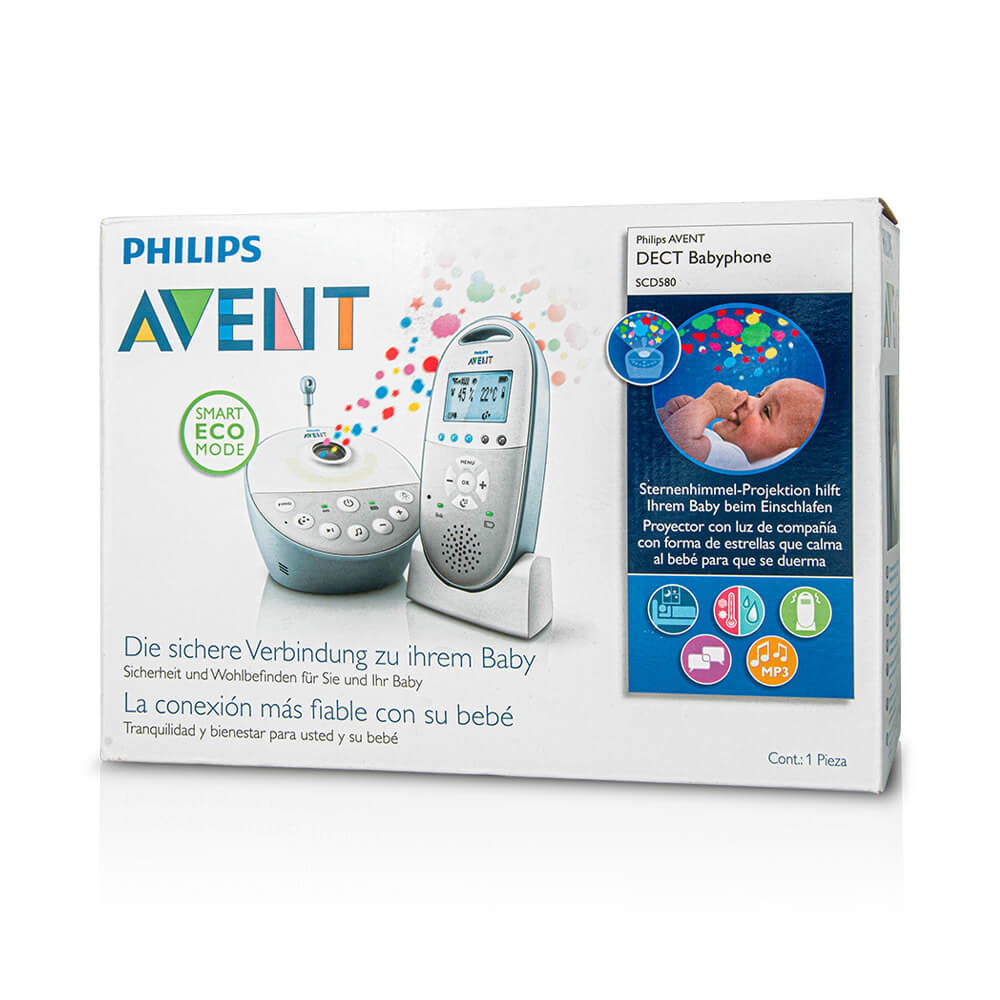Philips Avent SCD580, 00 Babyphone (Mode Smart E…