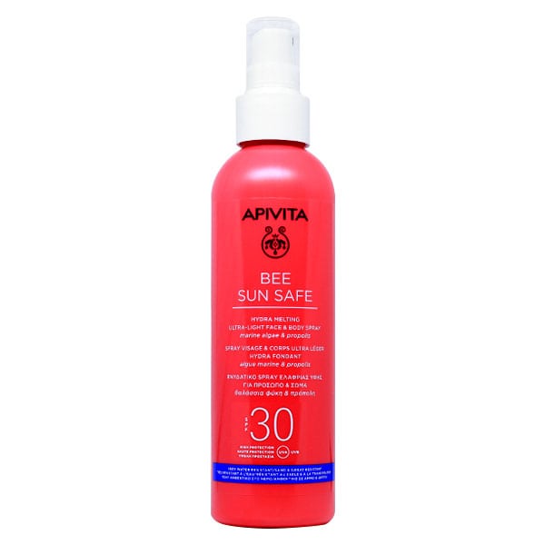 Apivita Bee Sun Safe SPF30 Hydra Melting Ultra-Light Face & Body Spray 200ml