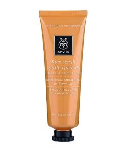 Apivita Face Scrub for Gentle Exfoliation with Apricot 50ml