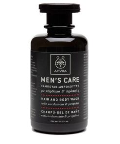 Apivita Men's Care Hair & Body Wash 250ml