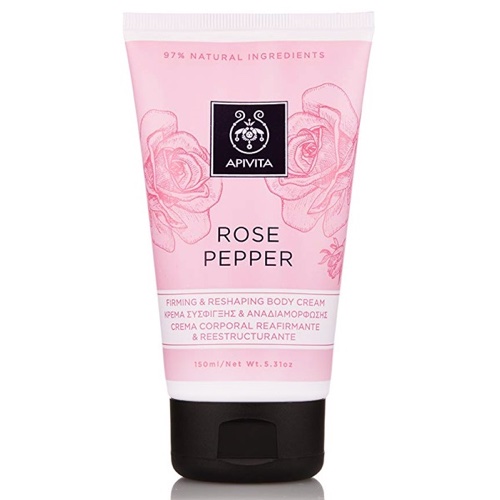 Apivita Firming & Reshaping Body Cream with Rose Pepper 150ml