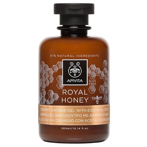 Apivita Royal Honey Shower Gel with Essential Oils 300ml