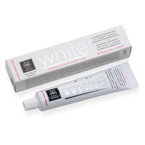 Apivita White Whitening Toothpaste 75ml