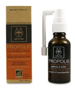 Apivita Organic Spray For The Throat with Propolis 30ml