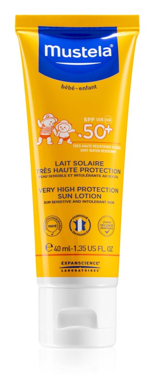 Mustela Bebe Very High Protection Sun Lotion Spf 50 40ml