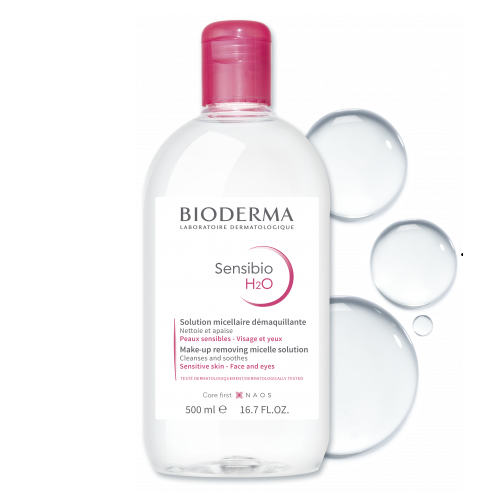 Bioderma Pack Sensibio H2O Micellare 500ml + Gel 500ml