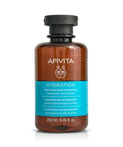 Apivita Moisturizing Shampoo with Hyaluronic Acid & Aloe 250ml