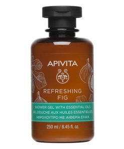 Apivita Refreshing Fig Shower Gel with Essential Oils 250ml