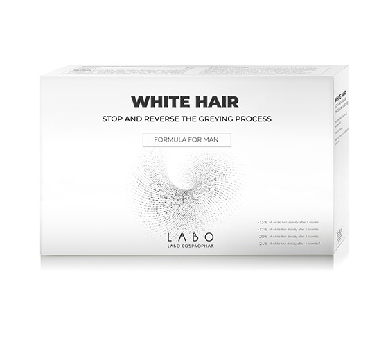 Labo White Hair Man 20 vials x  | Foto Pharmacy