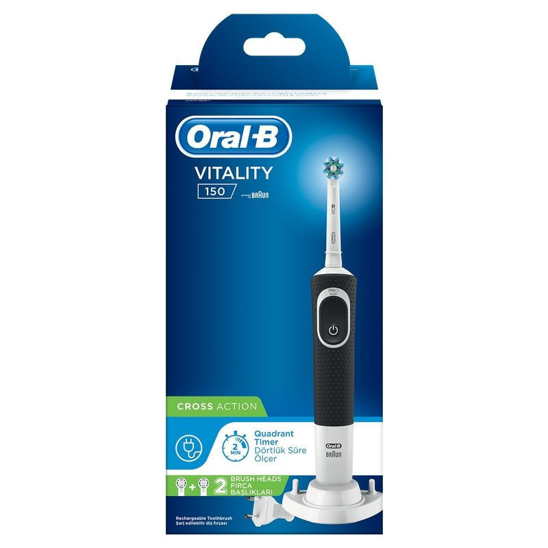 ORAL-B VITALITY 2D CROSS ACTION ELECTRIC RECHARGEABLE TOOTHBRUSH EDITION PINK 